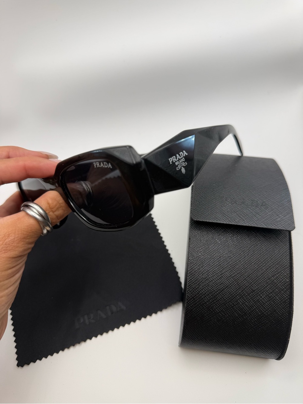 Designer Inspired Women’s Black Sunglasses
